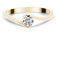 Adam & Eve Verlobungsring Verlobungsring Brillantring 585/- Gelbgold 0,25 ct. goldfarben 50