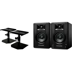M-Audio BX3 Tischstativ Set