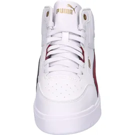 Puma Shuffle Downtown Mid Jr Gold/Rot/Weiß 36