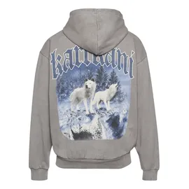Karl Kani Sweatjacke Herren grau XL