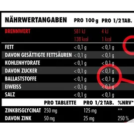 Big-Zone Big Zone Zink Bisglycinat Tabletten 150 St.