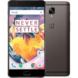 OnePlus 3T Dual SIM A3003 64 GB Grau Akzeptabel - Grau