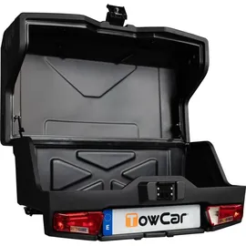 enganchesaragon Towbox Evo Classic Grey - Anhängerkupplungs-Gepäckträgerbox