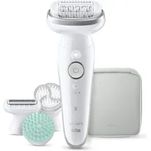 Braun Silk-épil 9 SkinSpa Weiß
