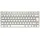 Cherry KW 7100 Mini BT, Milk White - Bluetooth-Multi-Device Tastatur