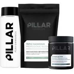 PILLAR PERFORMANCE Training Essentials Bundle Triple Magnesium Powder