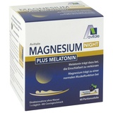 Avitale Magnesium Night plus 1 mg Melatonin Direktsticks