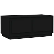 vidaXL Couchtisch Schwarz Holzwerkstoff 102 x 50 x 44 cm