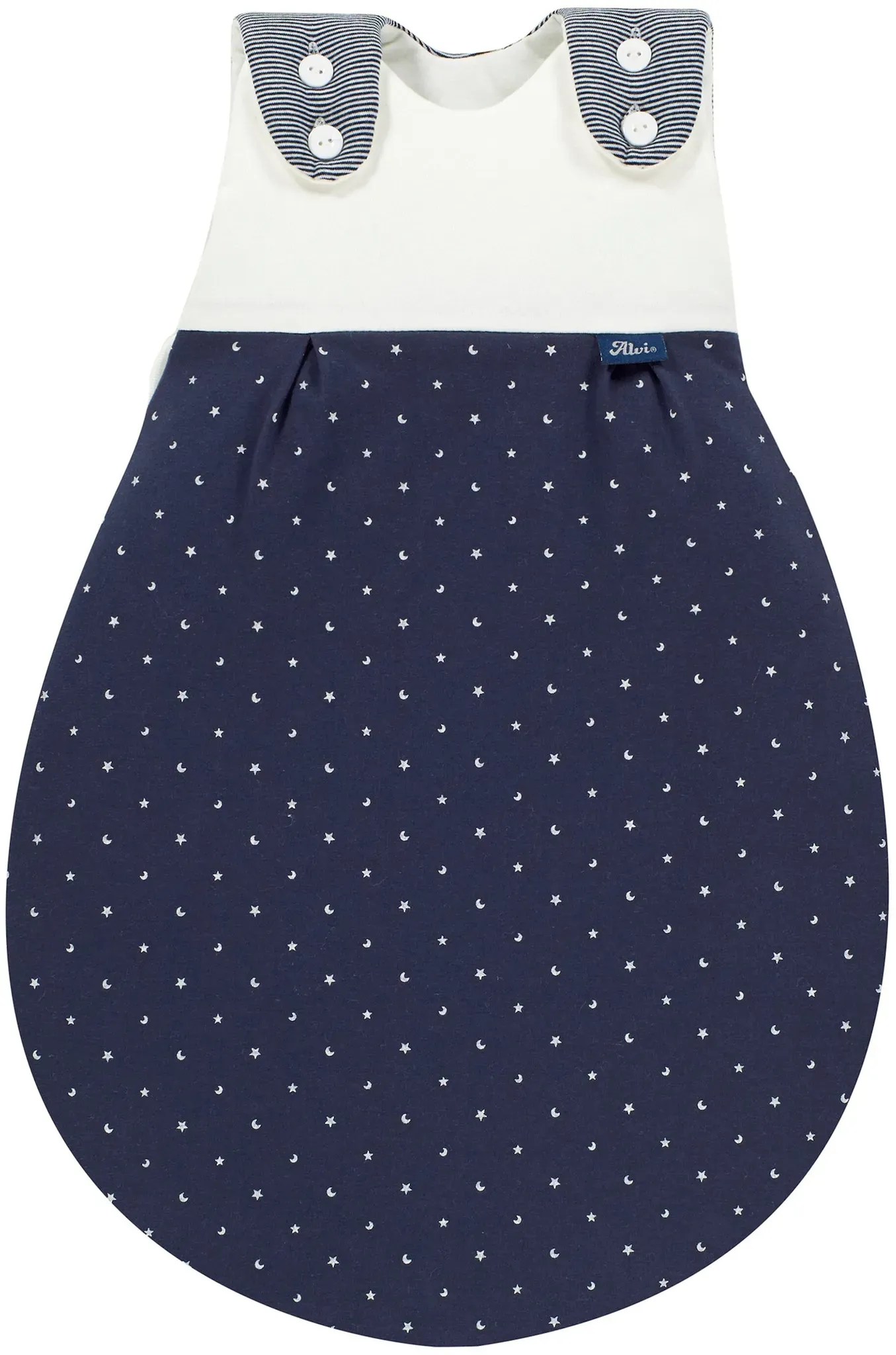 Alvi BABY-MÄXCHEN Ganzjahresschlafsack 2.5 TOG, blau, 80