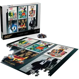 Winning Moves James Bond Puzzle 1000 Piece Jigsaw Puzzle Game