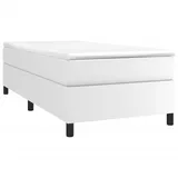 vidaXL Boxspringbett 90 x 200 cm weiß