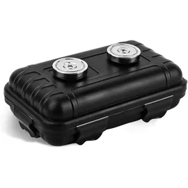 Schlüssel Magnetbox für Draußen, Schwarz Schlüsselversteck, Wasserdichter Mag...