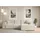 altdecor Ecksofa Velours 6-Sitzer Beige