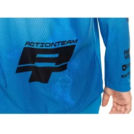 Cube MTB Trikot Rookie langarm L - blue