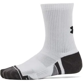 Under Armour Perform Tech 3er Pack Socken Weiß/Schwarz XS
