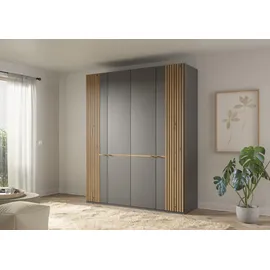 Musterring »Isabelle« Lamellen in Eiche, Griffe in schwarz, verschiedene Größen und Farben grau