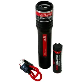 Milwaukee USB-Akku-Taschenlampe 2000 Lumen L4 FL2000-301