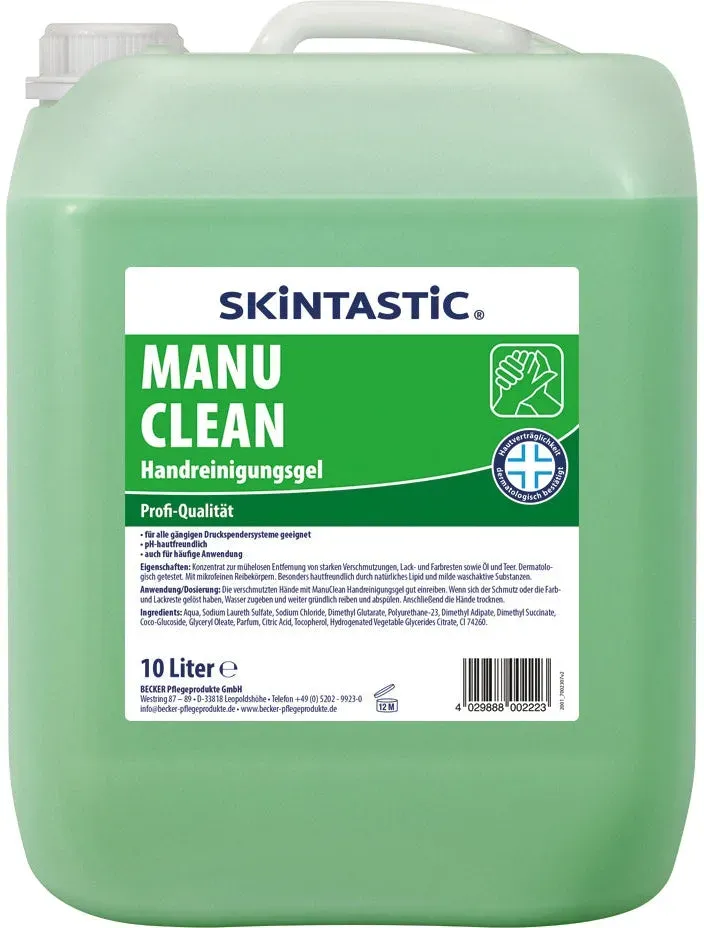 EILFIX MANU CLEAN HANDREINIGUNGS-GEL mit mikrofeinen Reibekörpern