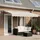 vidaXL Manuell einziehbare Markise 4,5 x 3,5 m grau