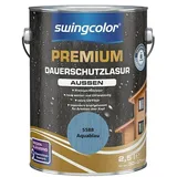 swingcolor Premium Dauerschutzlasur  (Aquablau, 2,5 l, Seidenglänzend, Lösemittelbasiert)