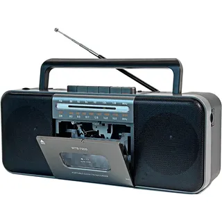 Tragbarer Kassettenrekorder Am Fm Sw Stereoradio Bluetooth Aufnahme auf Kassette