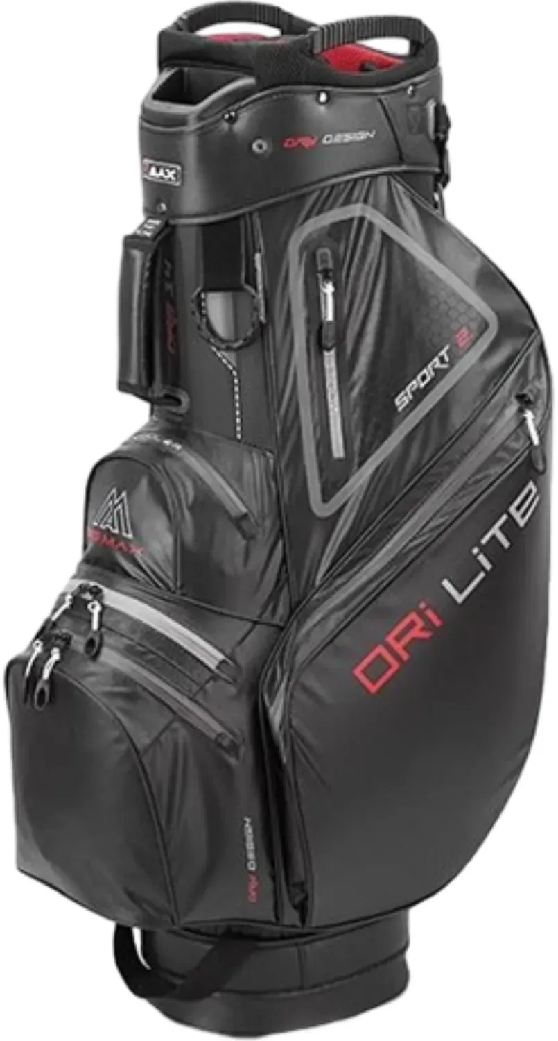 BIG MAX Cartbag Dri Lite Sport 2, schwarz