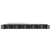 QNAP TS-h1077AFU-R7-32G Leergehäuse Schwarz/Grau
