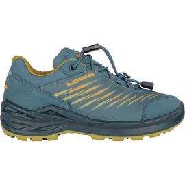 Lowa ZIRROX II GTX LO JR in petrol/senf 35