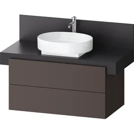 Duravit Balcoon 100x57x52,2cm, braun strukt., 2 SchKa.