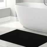 hammetex Badematte Schwarz 61 x 43 cm
