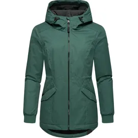 Ragwear Damen Winterjacke Wasserdichte Jacke mit Kapuze Dowey Warm YOUMODO Pine Green Gr. 4XL - 4XL