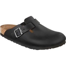 Birkenstock Boston Nubukleder geölt schwarz 38