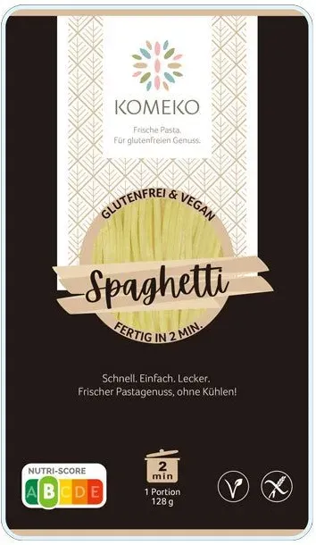 Komeko Spaghetti frische Pasta glutenfrei 128 g