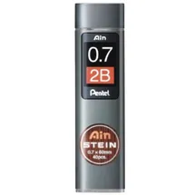 Pentel Bleistiftminen 2B 0,7 mm 40 St. Schwarz