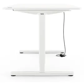 Yaasa Schreibtisch Desk Pro 200 x 80 cm Weiß/Weiß