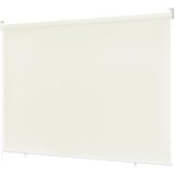 Ventanara® Außenrollo 100% Blickdicht Rollo Senkrechtmarkise Balkonrollo Sichtschutz Rollo Beschattung (100 x 230 cm, Creme)