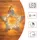 Spetebo Silberner Draht Stern beleuchtet mit 30 LED - Batterie und Timer