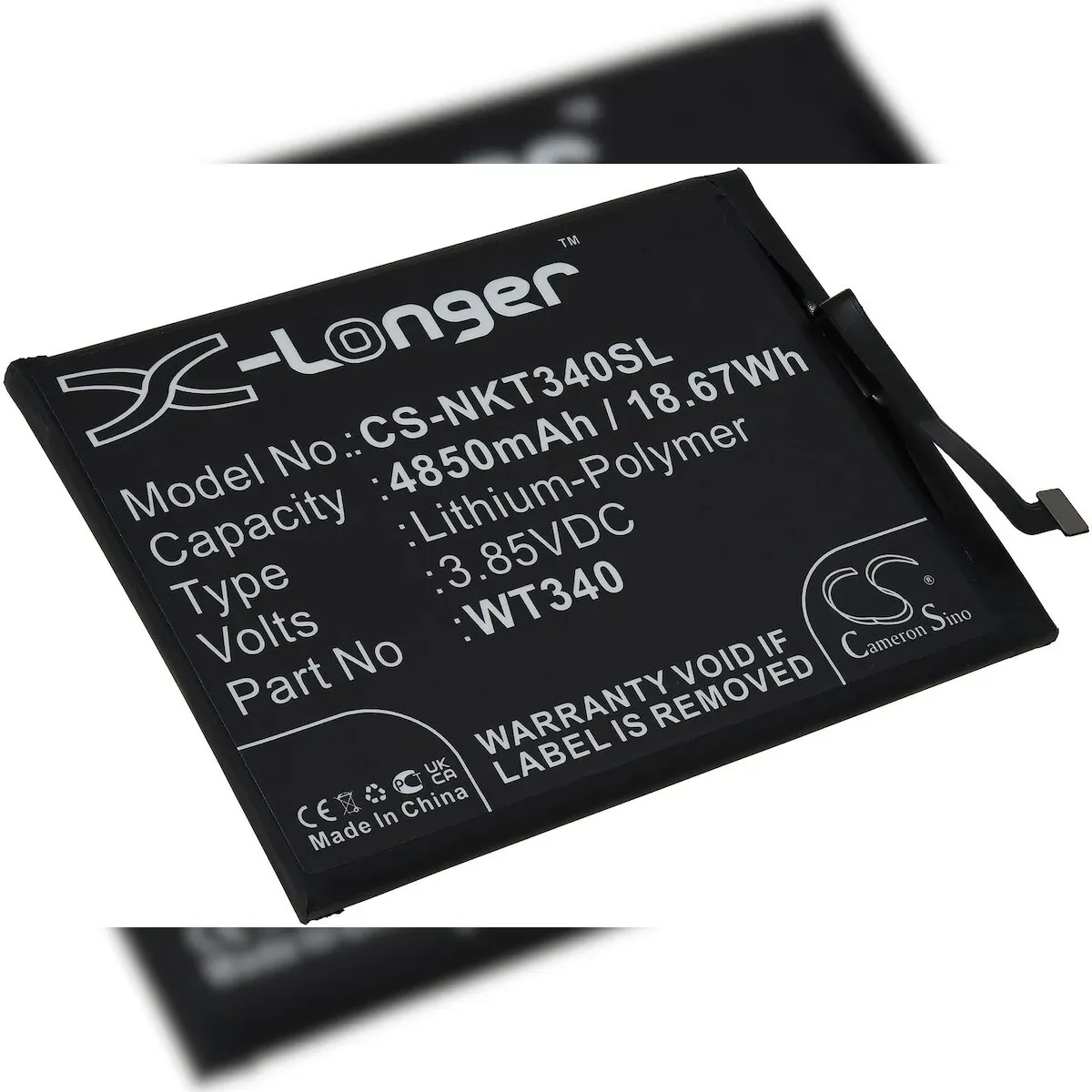 Powery Akku für Handy, Smartphone Nokia G10, G20