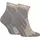Head HIKING ALL CLIMATES QUARTER Sneakersocken 2er Pack Grau 43-46