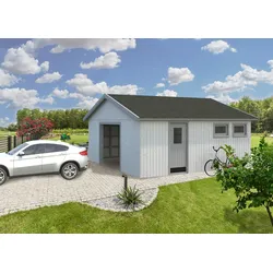 Elementgarage Andre 28,5 m2 Ohne Tor