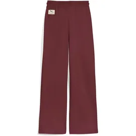 Puma Class Comfort Pinnacle High-Waist Straight Jogginghose rot L