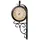 AMS Funkwanduhr 12,0 5961 braun