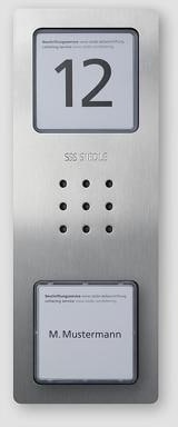 Siedle CA 850-1 E Audio-Türstation Siedle Compact, Edelstahl gebürstet