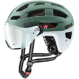 Uvex Finale Visor V 56-61 cm moss green/cloud matt 2021