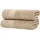 Wolkenfeld Handtuchset 70 x 140 cm beige 2 St.