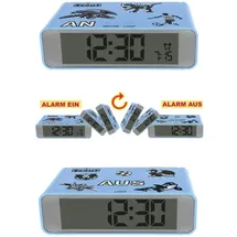 Scout Digi Clock 280001026 blau