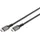 Digitus HDMI-Kabel 2.1 HDMI-A Stecker 3 m Schwarz/silber