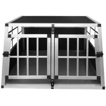 MonsterShop Auto Hundetransportbox kleine Doppelbox