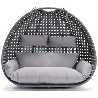 Home Deluxe Twin Korb grau