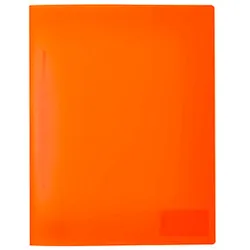 HERMA Schnellhefter Neon Kunststoff neon-orange DIN A4
